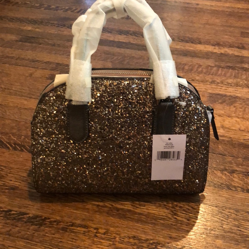 Kate Spade mini Reilly laurel way glitter